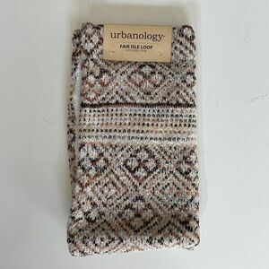 NWT Urbanology Fair Island Loop Scarf